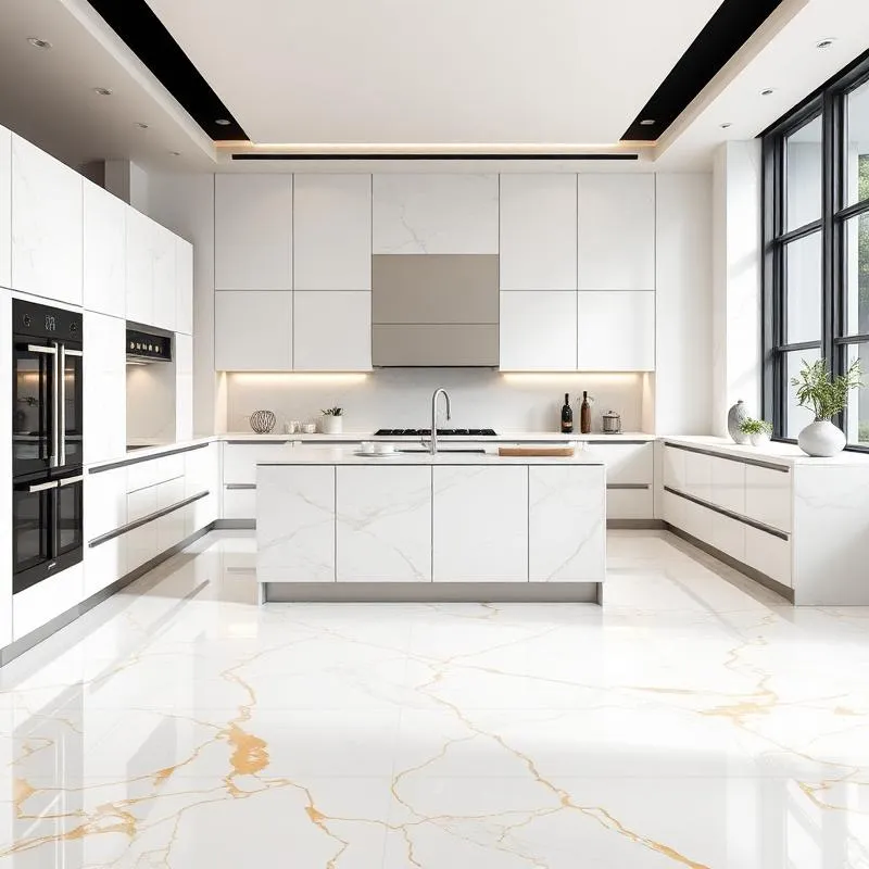 Bucătărie Calacatta Gold